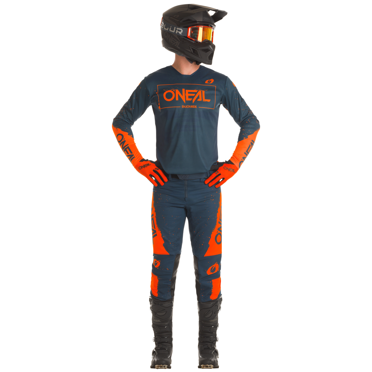 MAYHEM Jersey PAINT blue/orange