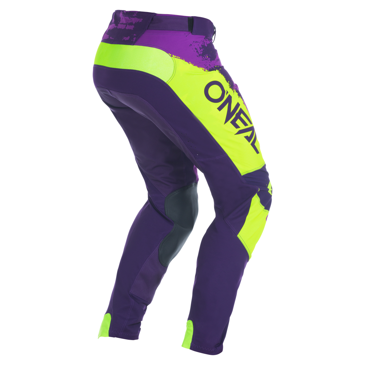 MAYHEM Pants PAINT purple/neon yellow