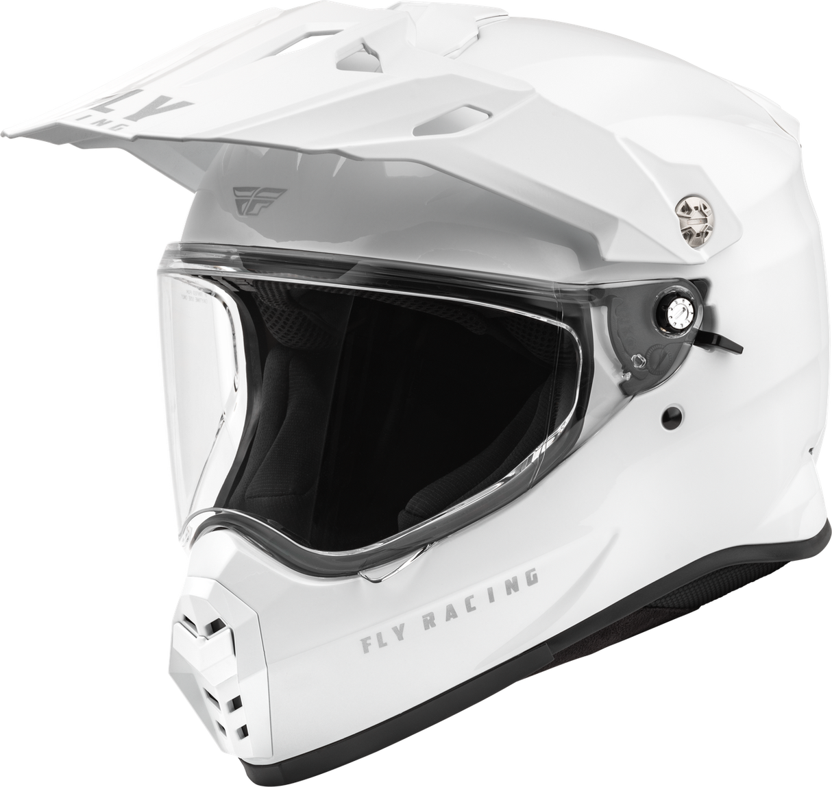 Kinetic Trekker Solid Helmet - White