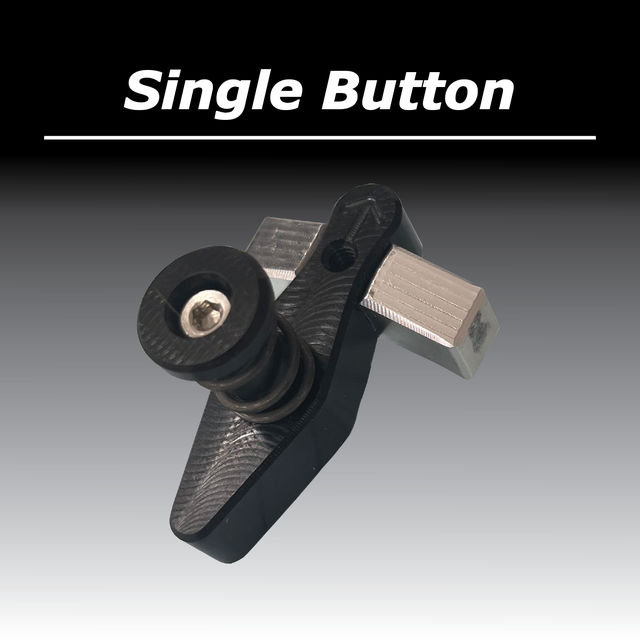 Tamer Holeshot Device - Single Button X-Wing Black
