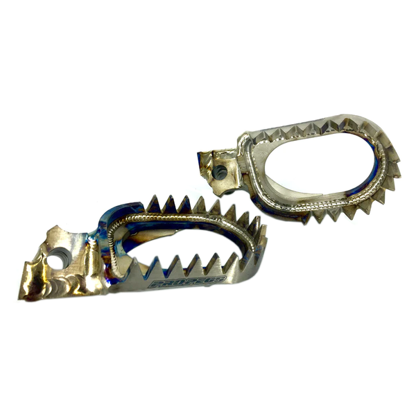 Pro Pegs Titanium Enduro Footrests Yamaha YZ/YZF 125-450 99>On Gas Gas EC125-300 All