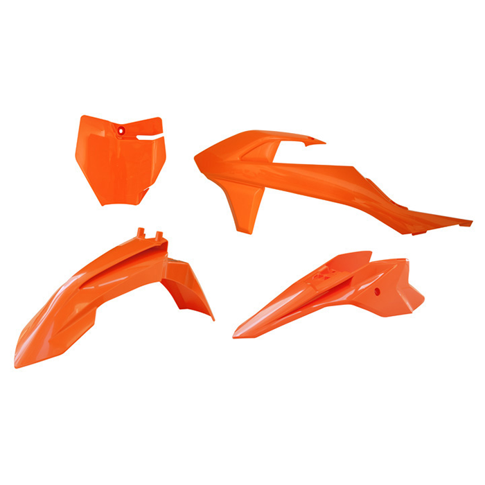 Rtech Plastic Kit (4pc) (Orange) KTM SX50 16-23/SX-E 5 20-24