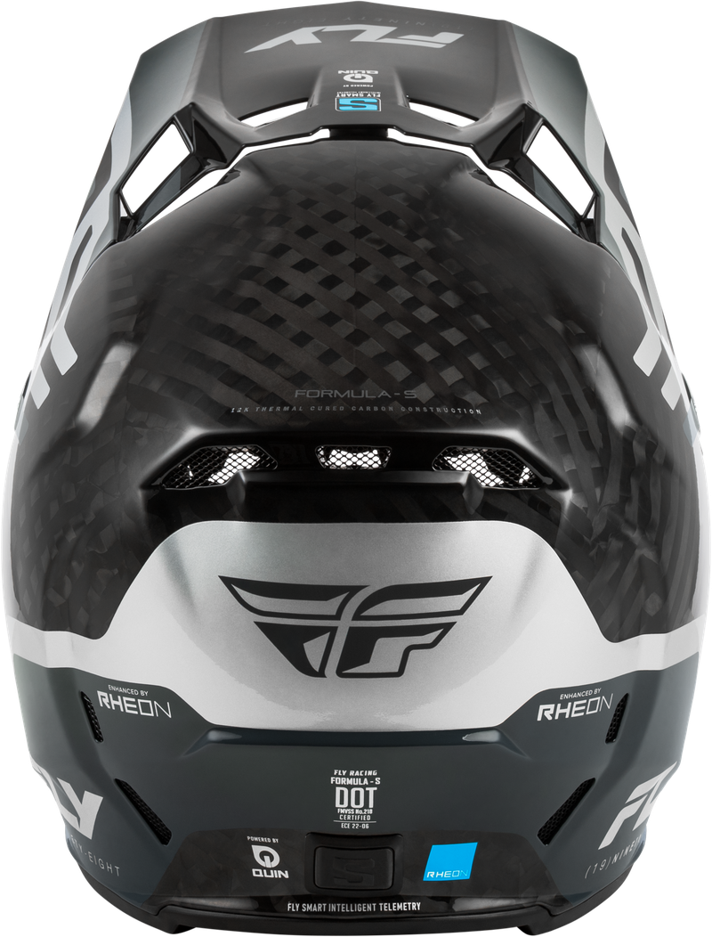 Formula S Byte Carbon Helmet  - Carbon/Grey/Silver