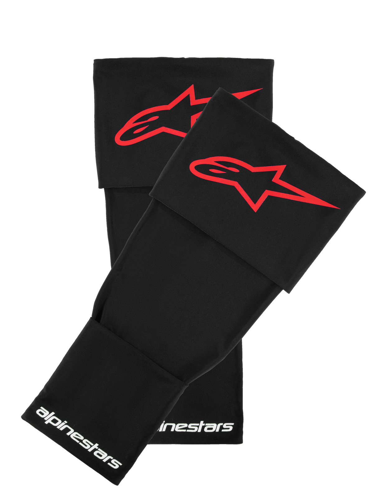 RK-S KNEE BRACE SLEEVE - Black/Red/WHITE Alpinestars motocross kit
