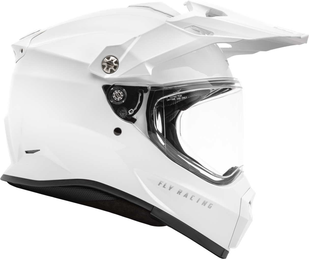 Kinetic Trekker Solid Helmet - White