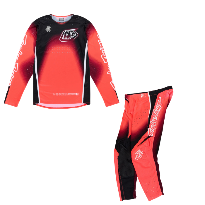 Troy Lee Designs SE PRO ARRAY KIT COMBO - INFRA RED BLACK