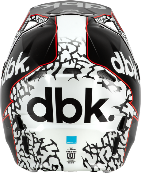 Formula CP DBK Helmet - Black/White/Red