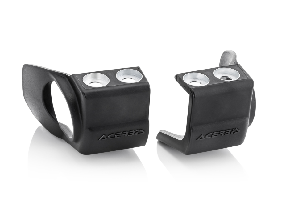Acerbis Fork Shoe Covers Yamaha YZ / YZ-F Black