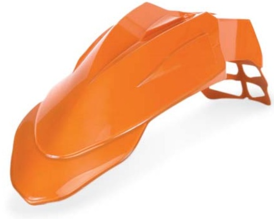 Acerbis Supermoto Front Fender Orange