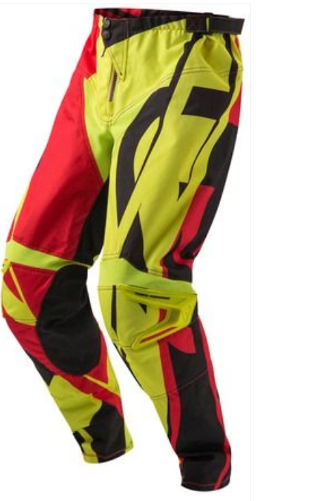 Acerbis Profile MX 17 Pants Red/Fluo Yellow