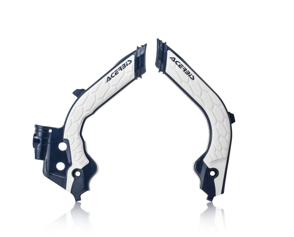 Acerbis X-Grip Frame Protectors Husqvarna TC / FC White/Black