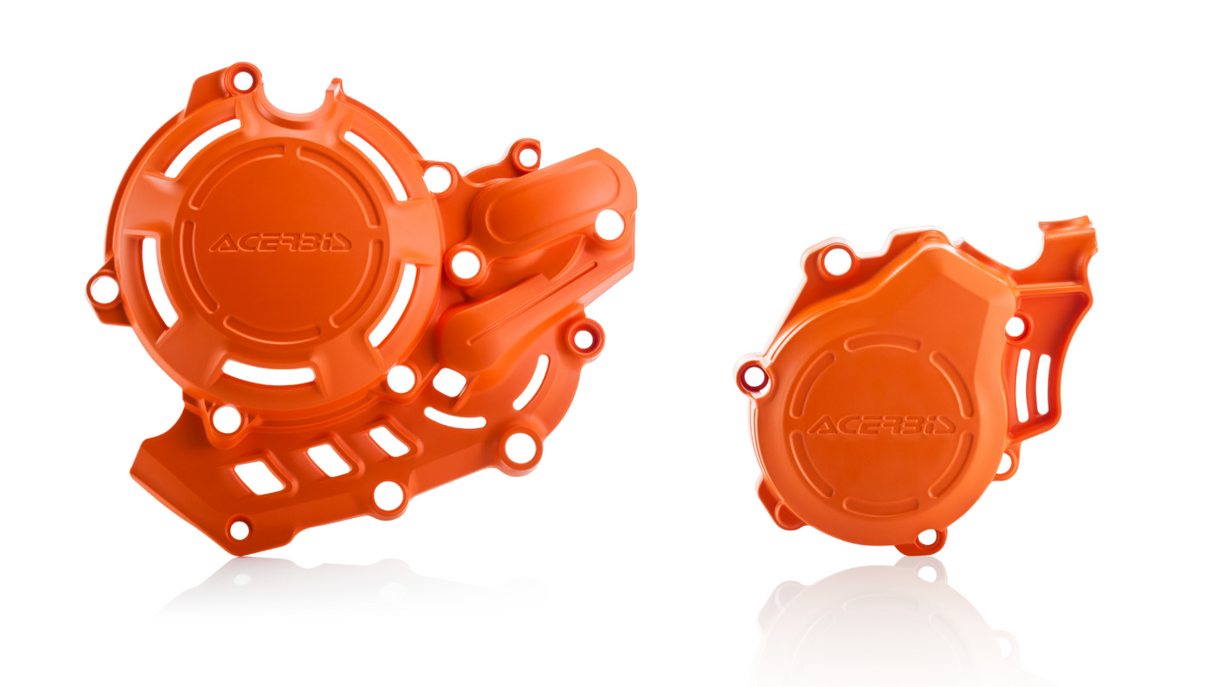Acerbis X-Power Engine Cover Kit KTM / Husqvarna 450 Orange
