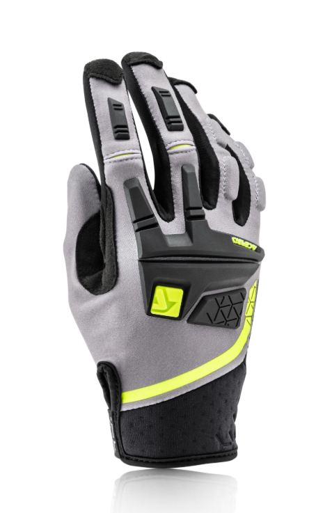 Acerbis X-Enduro CE Gloves Black/Fluo Yellow