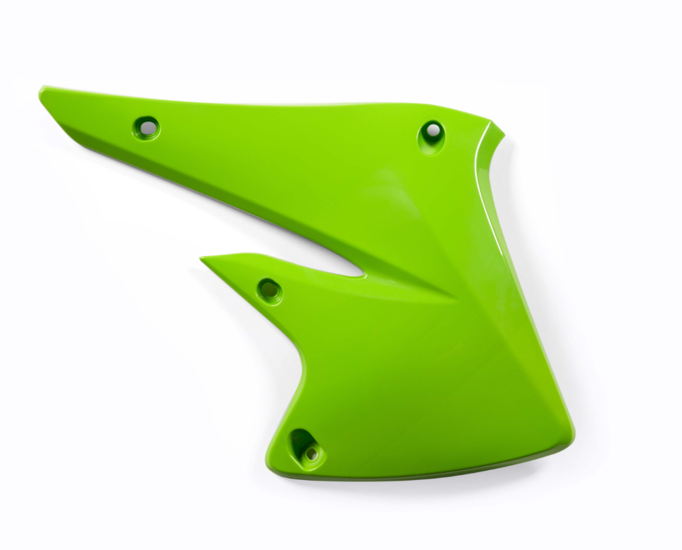 Acerbis Radiator Scoops Kawasaki KX250F 2004 - 2005 Fluo Green