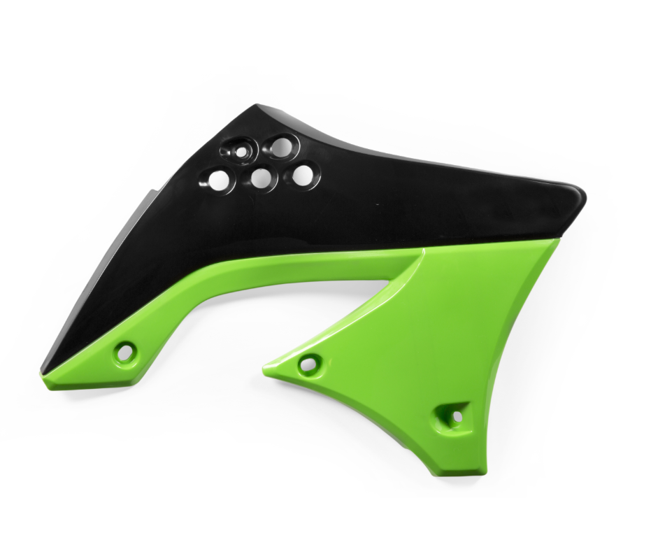 Acerbis Radiator Scoops Kawasaki KX450F 2009 - 2010 Green