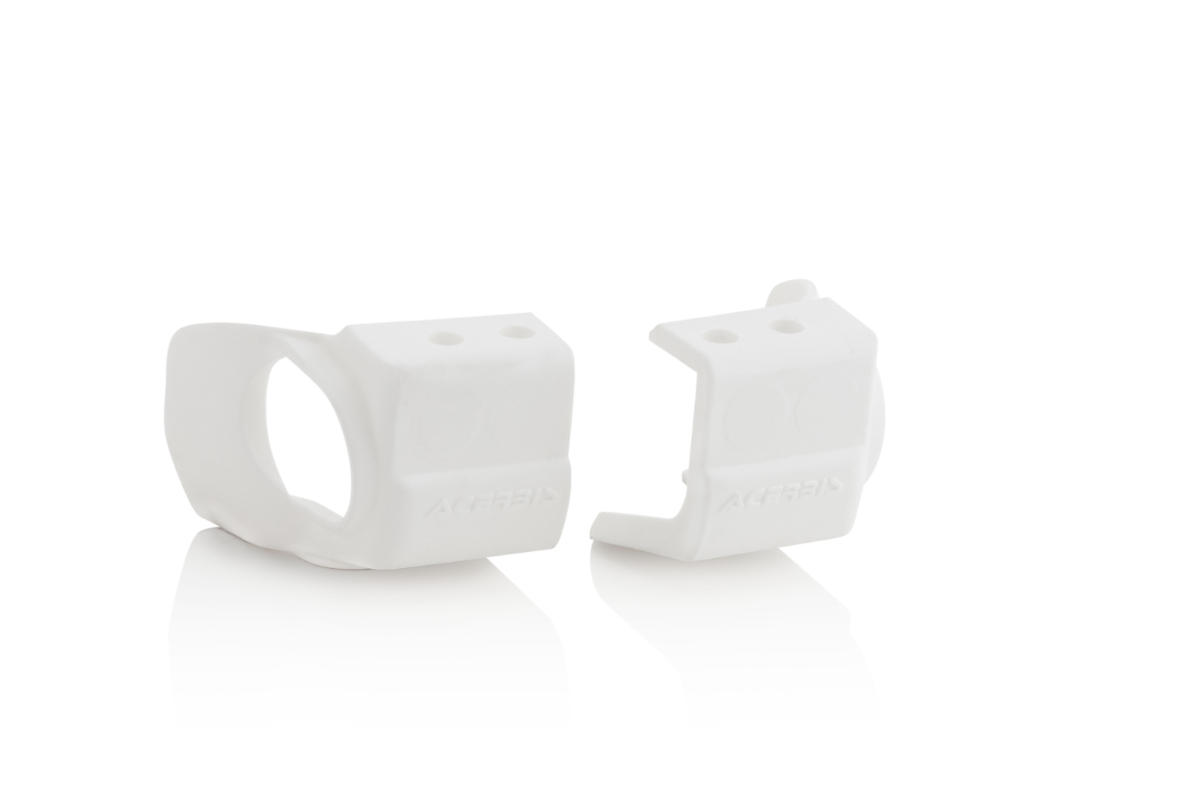 Acerbis Fork Shoe Covers Beta White