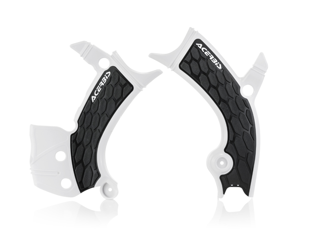 Acerbis X-Grip Frame Protectors Yamaha YZ450F 2018 Onwards White