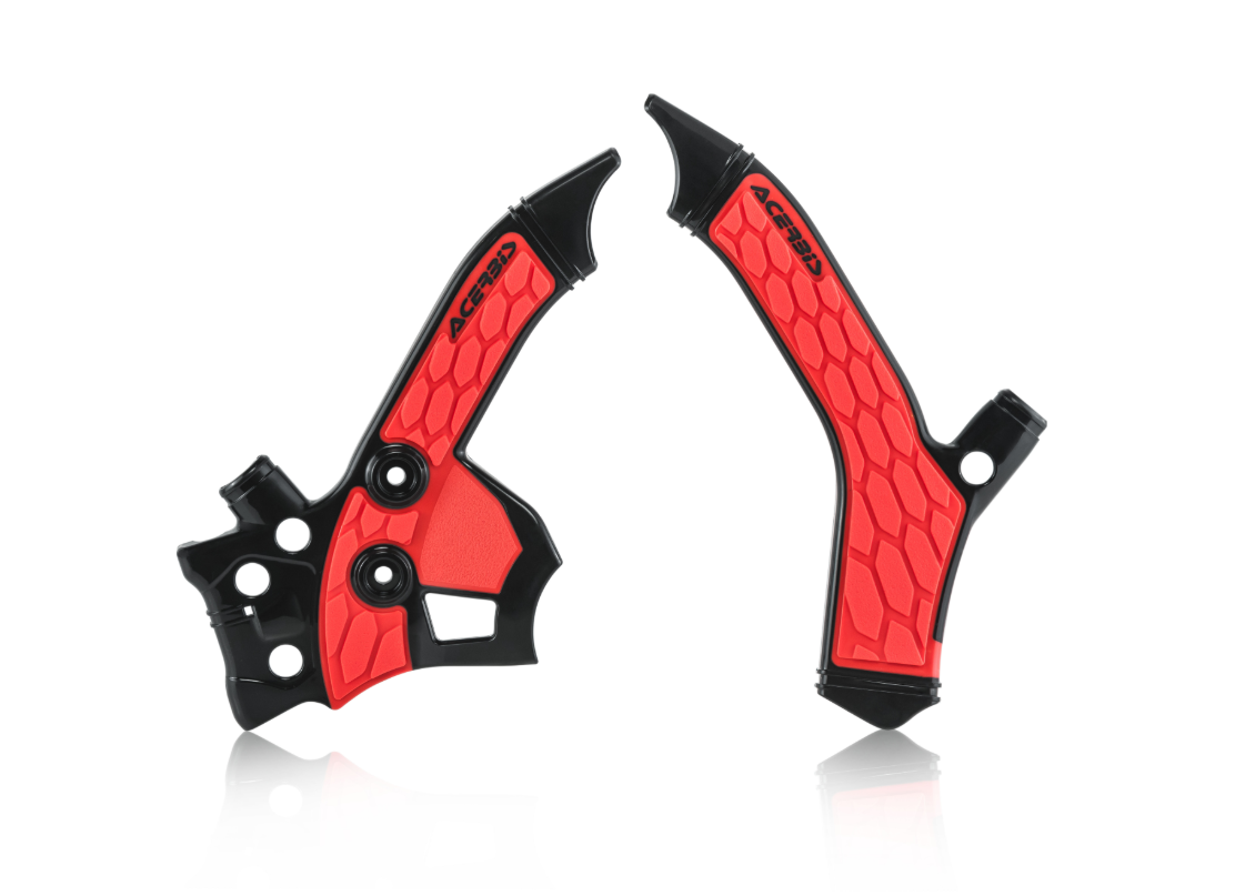 Acerbis X-Grip Frame Protectors Honda CRF250L 2013 - 2018 Black/Red