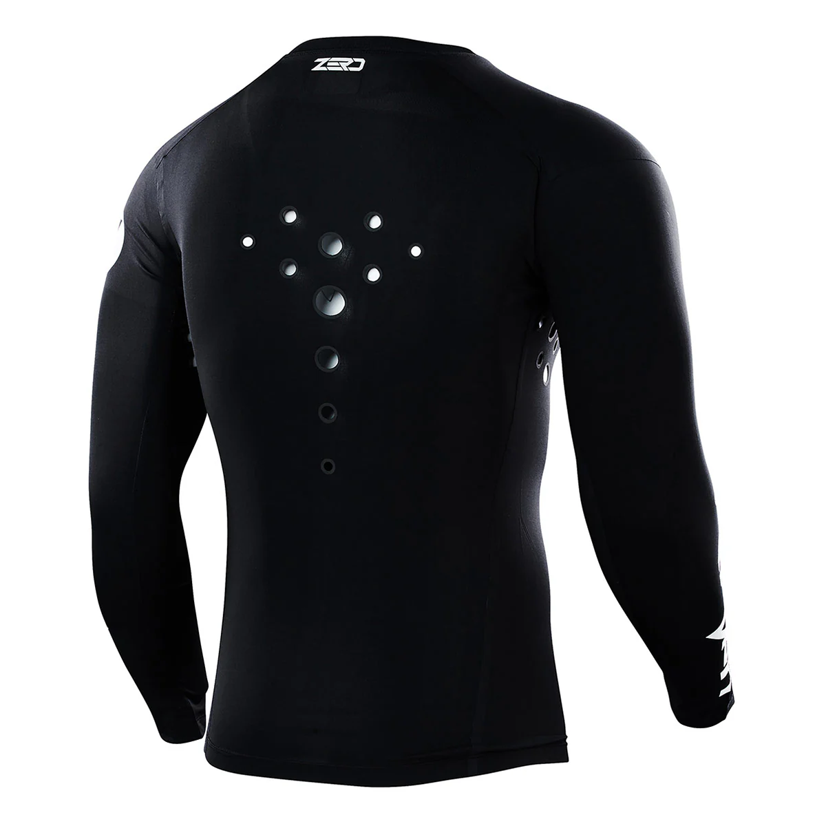 Seven MX Zero Adult Laser Cut Compression Jersey Black