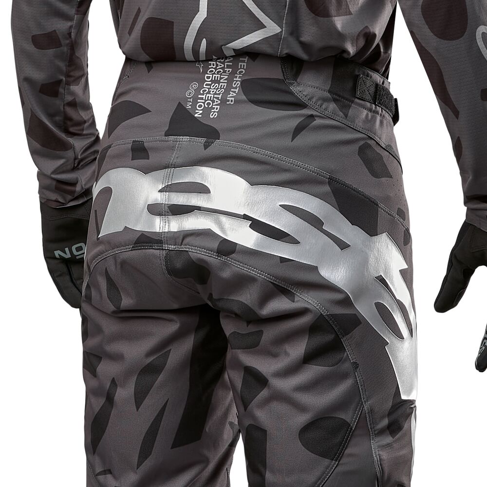 ALPINESTARS TECHSTAR GRAPHITE BLACK CAMO PANTS