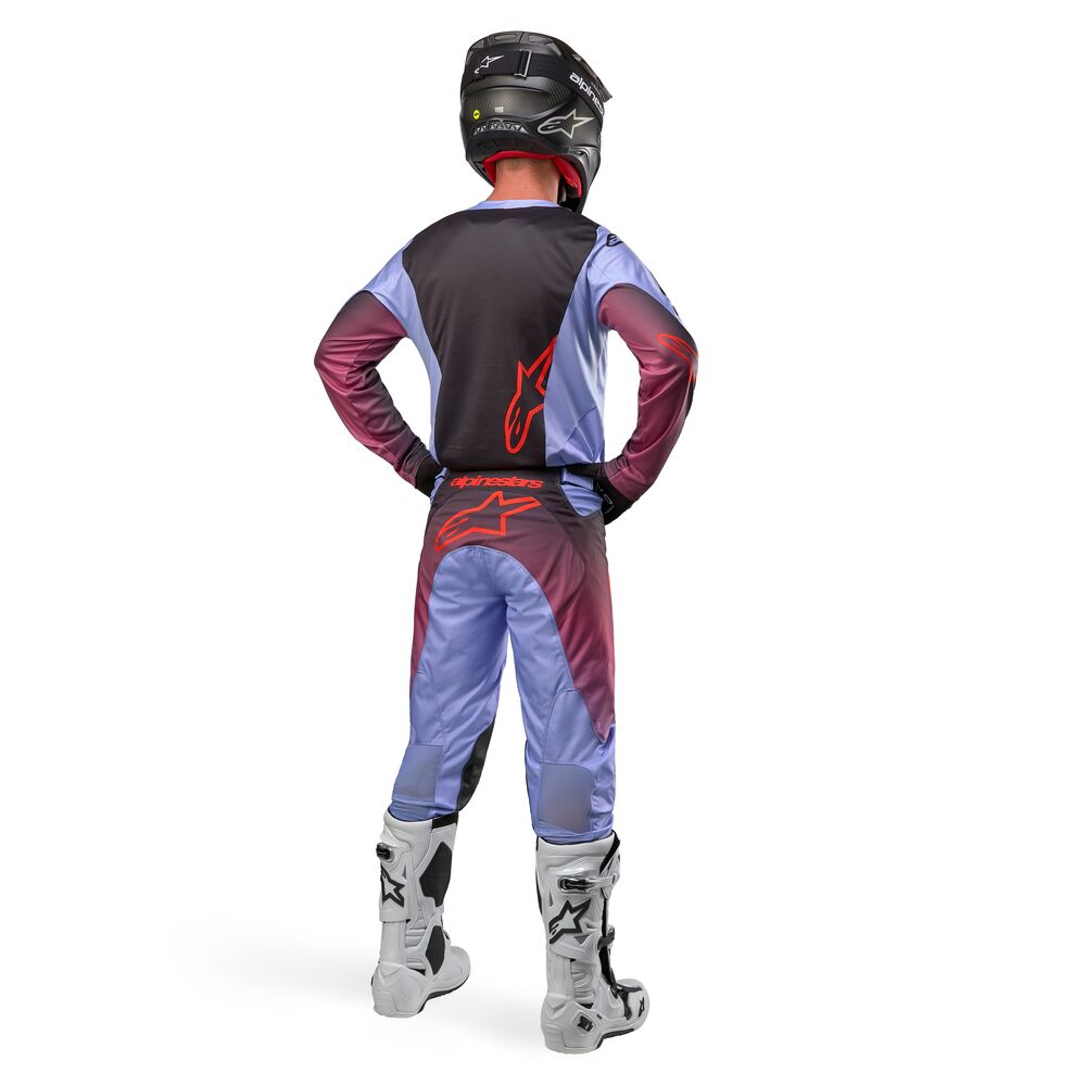 ALPINESTARS RACER HOEN LAVAN PURPLE BLACK PANTS