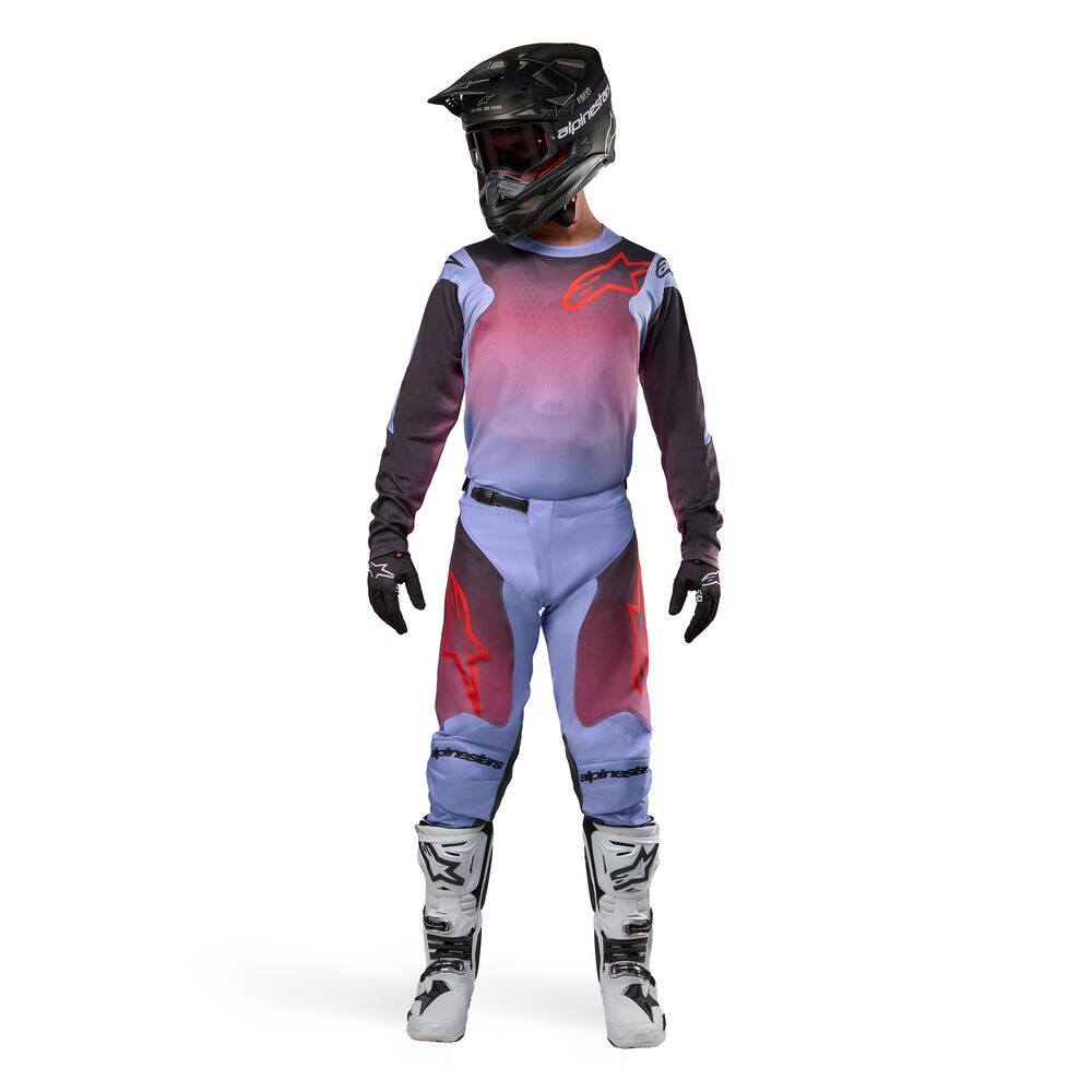 ALPINESTARS RACER HOEN LAVAN PURPLE BLACK PANTS