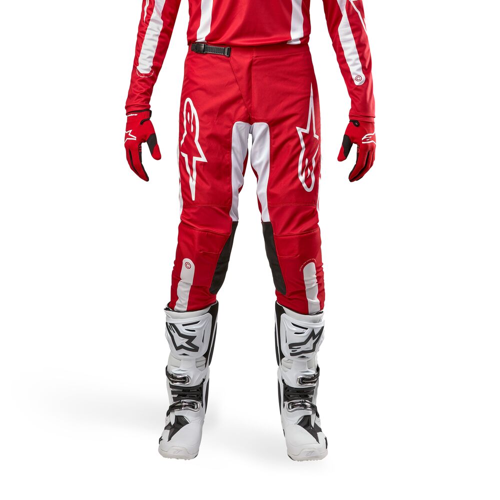 ALPINESTARS FLUID LURV MARS RED WHITE PANTS