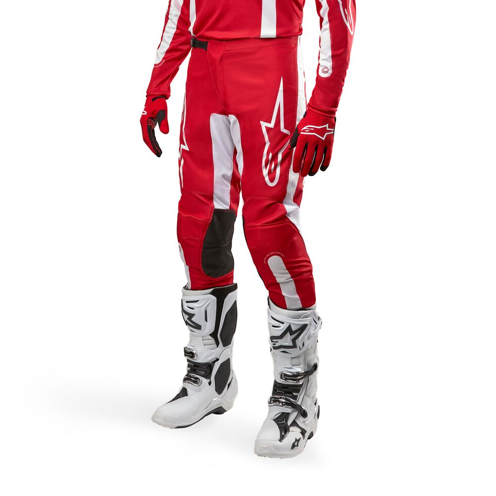 ALPINESTARS FLUID LURV MARS RED WHITE PANTS