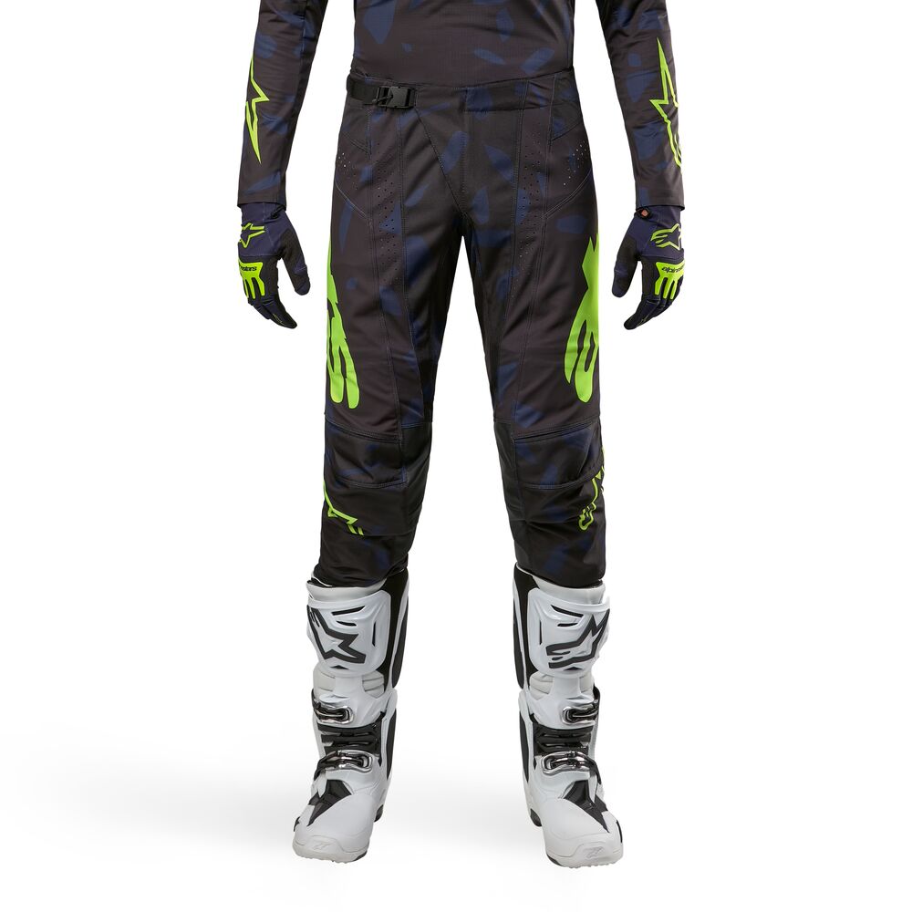 ALPINESTARS TECHSTAR RANTERA BLACK NAVY YELLOW FLUO PANTS