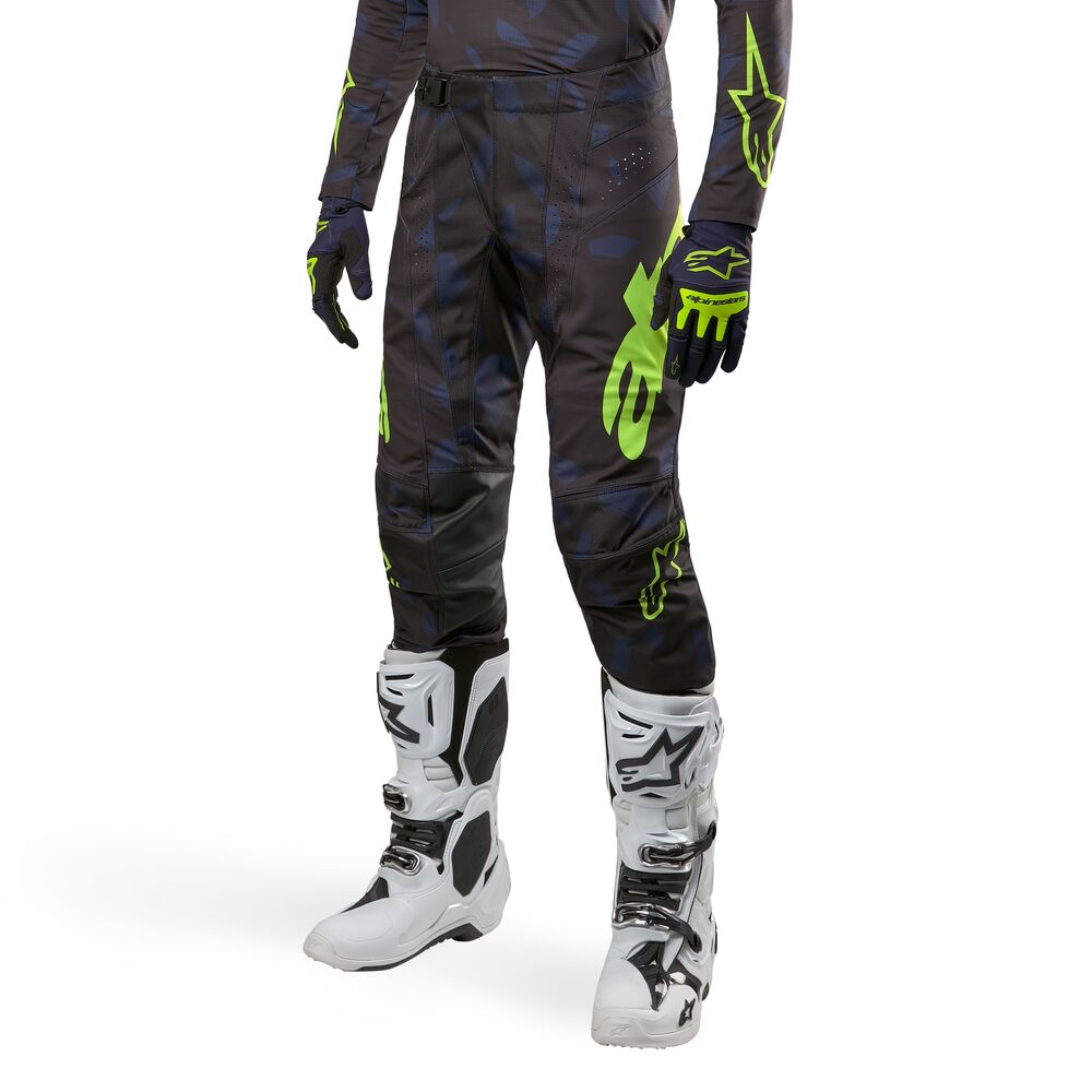 ALPINESTARS TECHSTAR RANTERA BLACK NAVY YELLOW FLUO PANTS