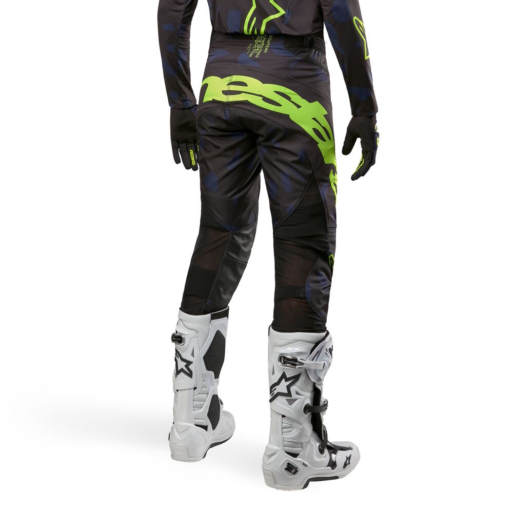 ALPINESTARS TECHSTAR RANTERA BLACK NAVY YELLOW FLUO PANTS