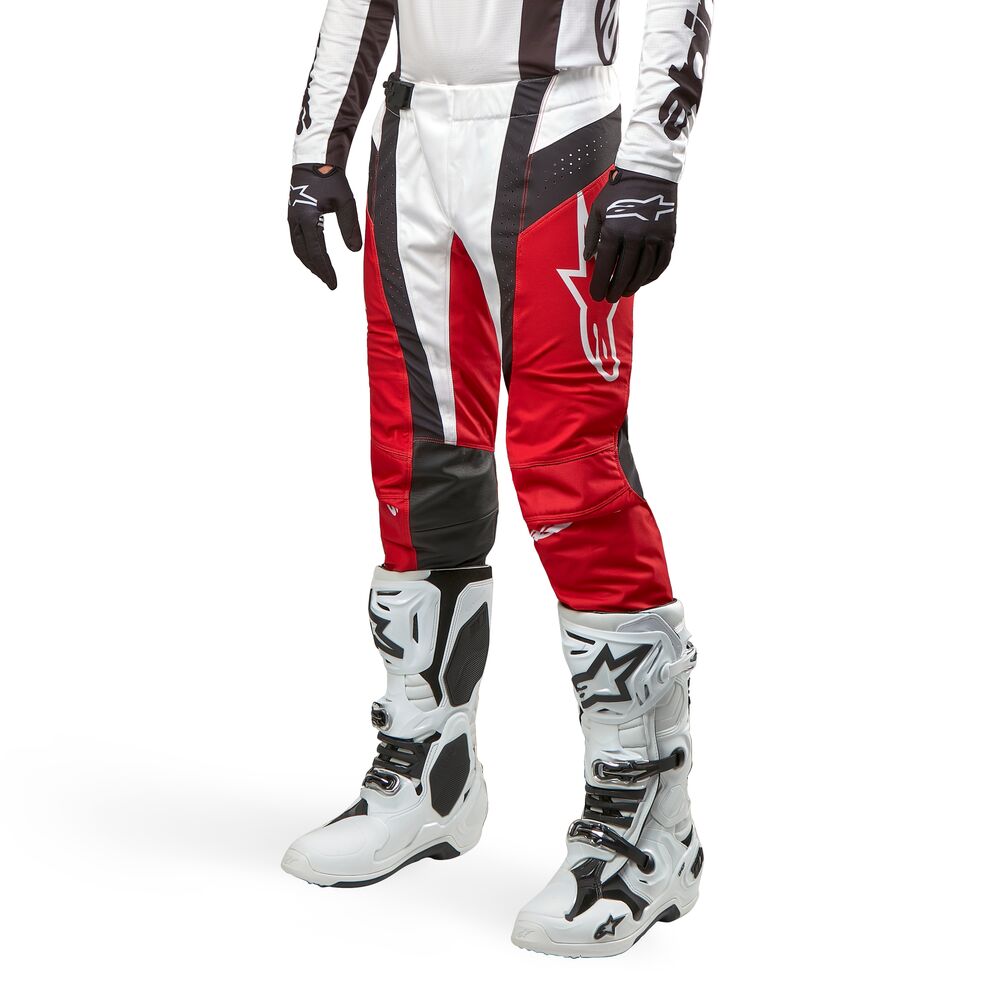 ALPINESTARS TECHSTAR OCURI MARS RED WHITE BLACK PANTS