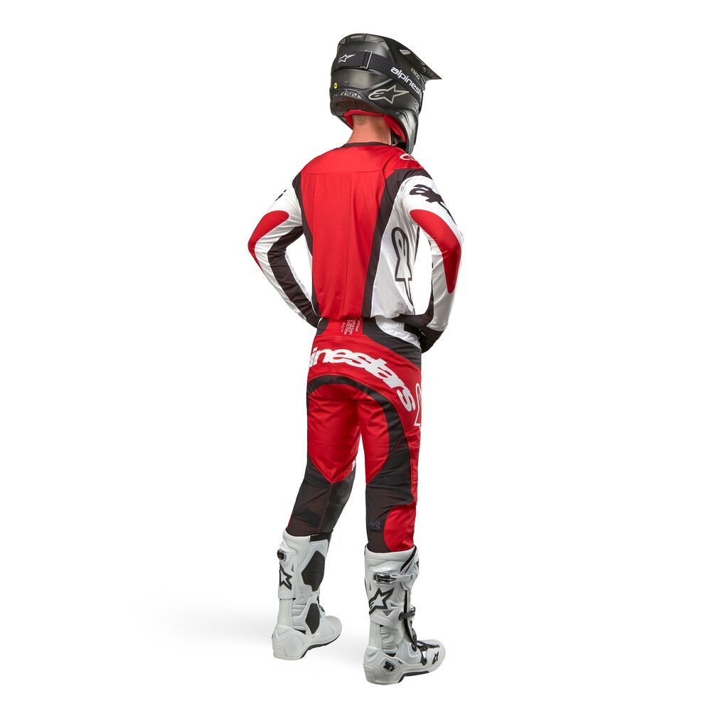 ALPINESTARS TECHSTAR OCURI MARS RED WHITE BLACK PANTS