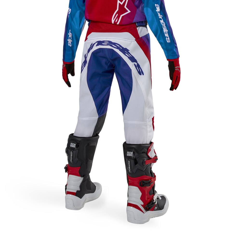 ALPINESTARS YOUTH RACER PNEUMA BLU MARS RED WHITE PANTS