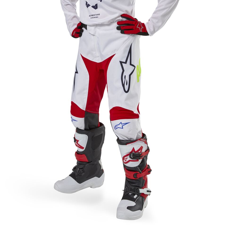 ALPINESTARS YOUTH RACER HANA WHITE MULTICOLOR PANTS