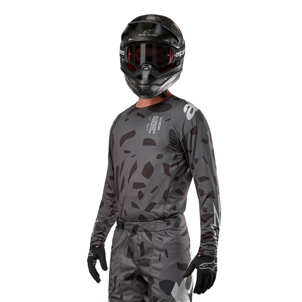 ALPINESTARS TECHSTAR GRAPHITE BLACK CAMO JERSEY