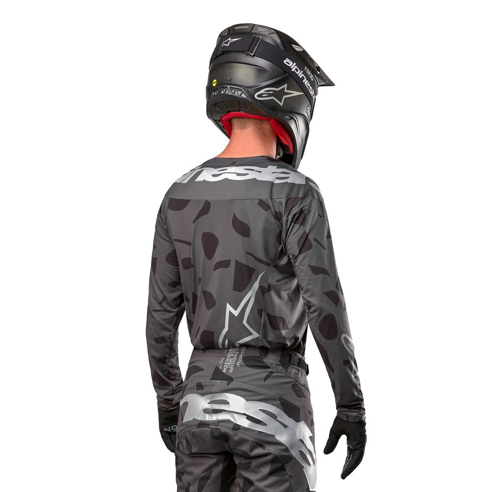 ALPINESTARS TECHSTAR GRAPHITE BLACK CAMO JERSEY