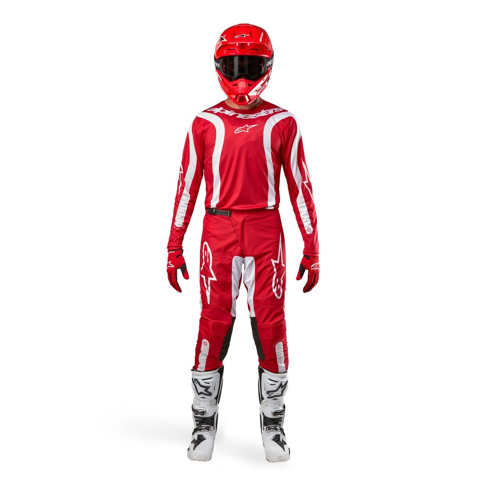 ALPINESTARS FLUID LURV MARS RED WHITE JERSEY
