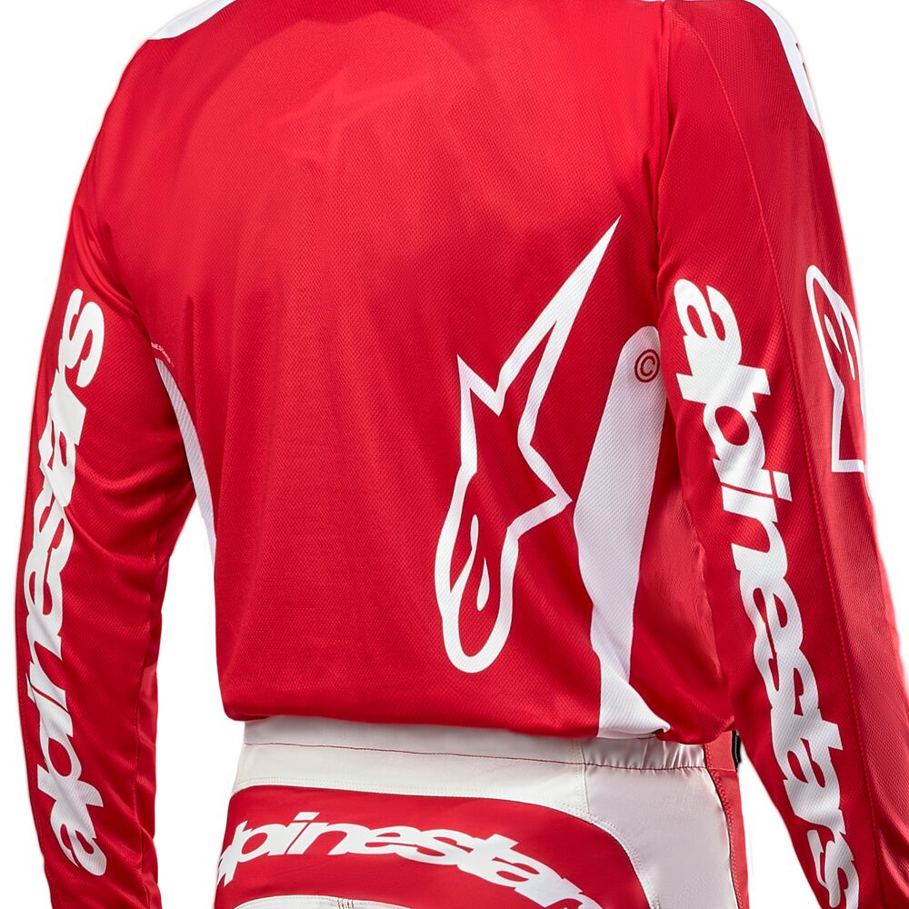 ALPINESTARS FLUID LURV MARS RED WHITE JERSEY