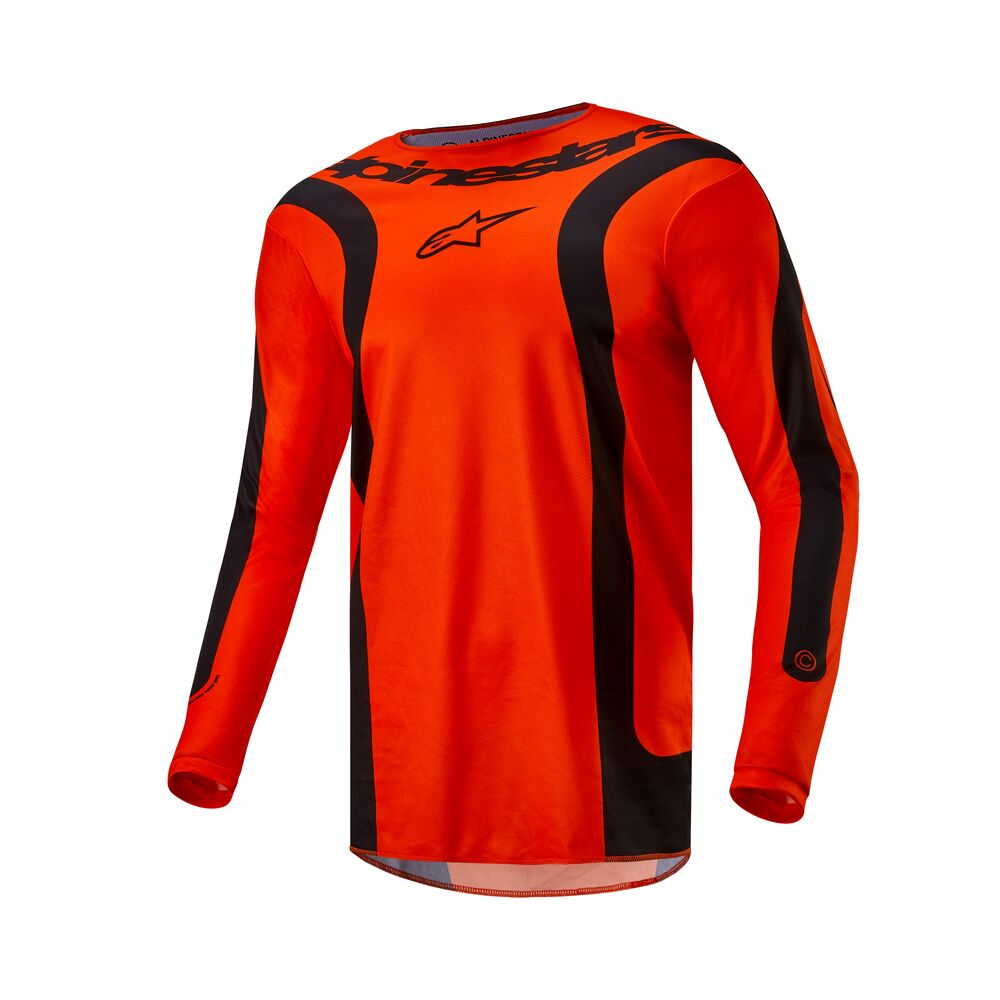 ALPINESTARS FLUID LURV HOT ORANGE BLACK JERSEY