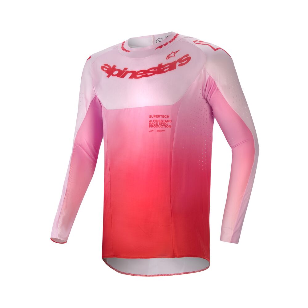 ALPINESTARS SUPERTECH DADE RED BERRY LILAC JERSEY