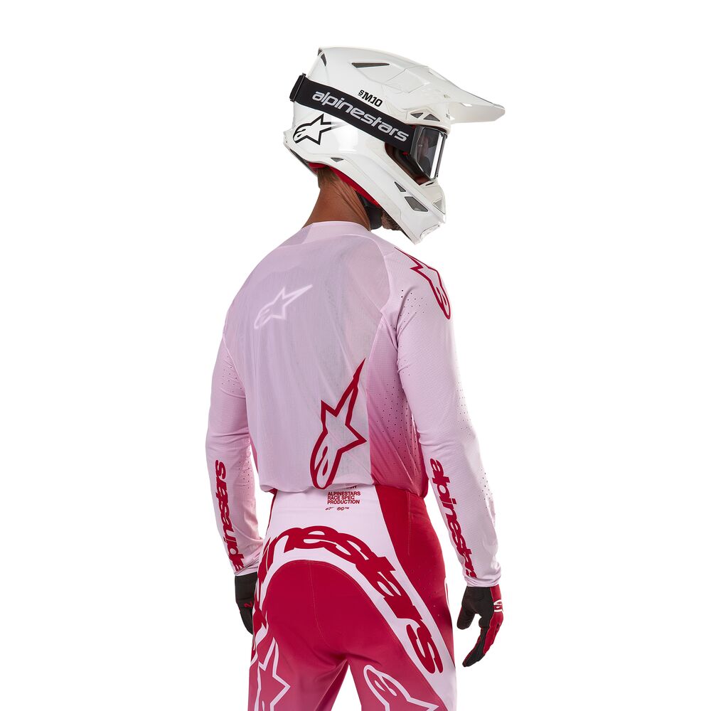 ALPINESTARS SUPERTECH DADE RED BERRY LILAC JERSEY