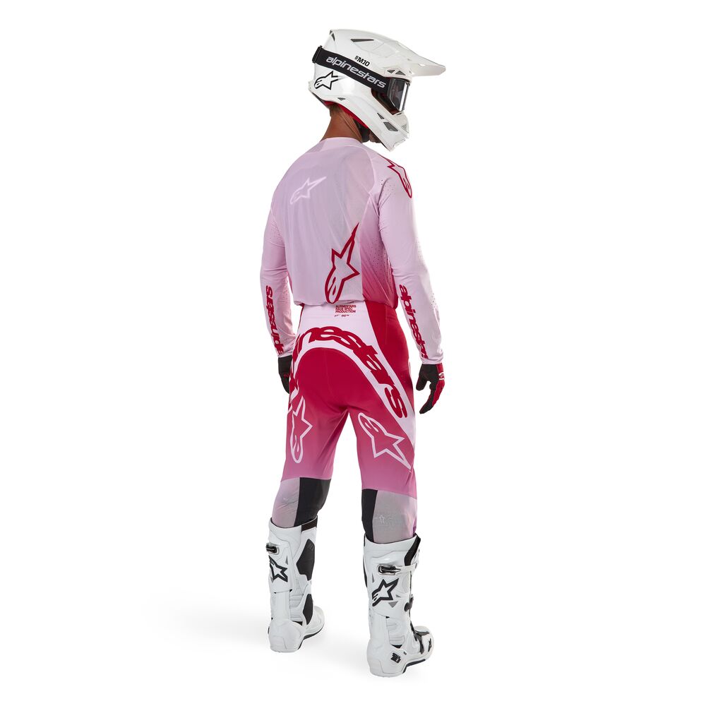 ALPINESTARS SUPERTECH DADE RED BERRY LILAC JERSEY
