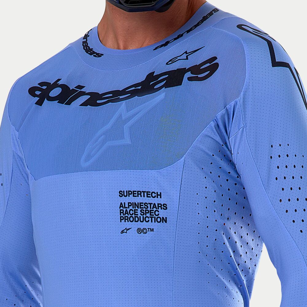ALPINESTARS SUPERTECH DADE LIGHT BLUE JERSEY