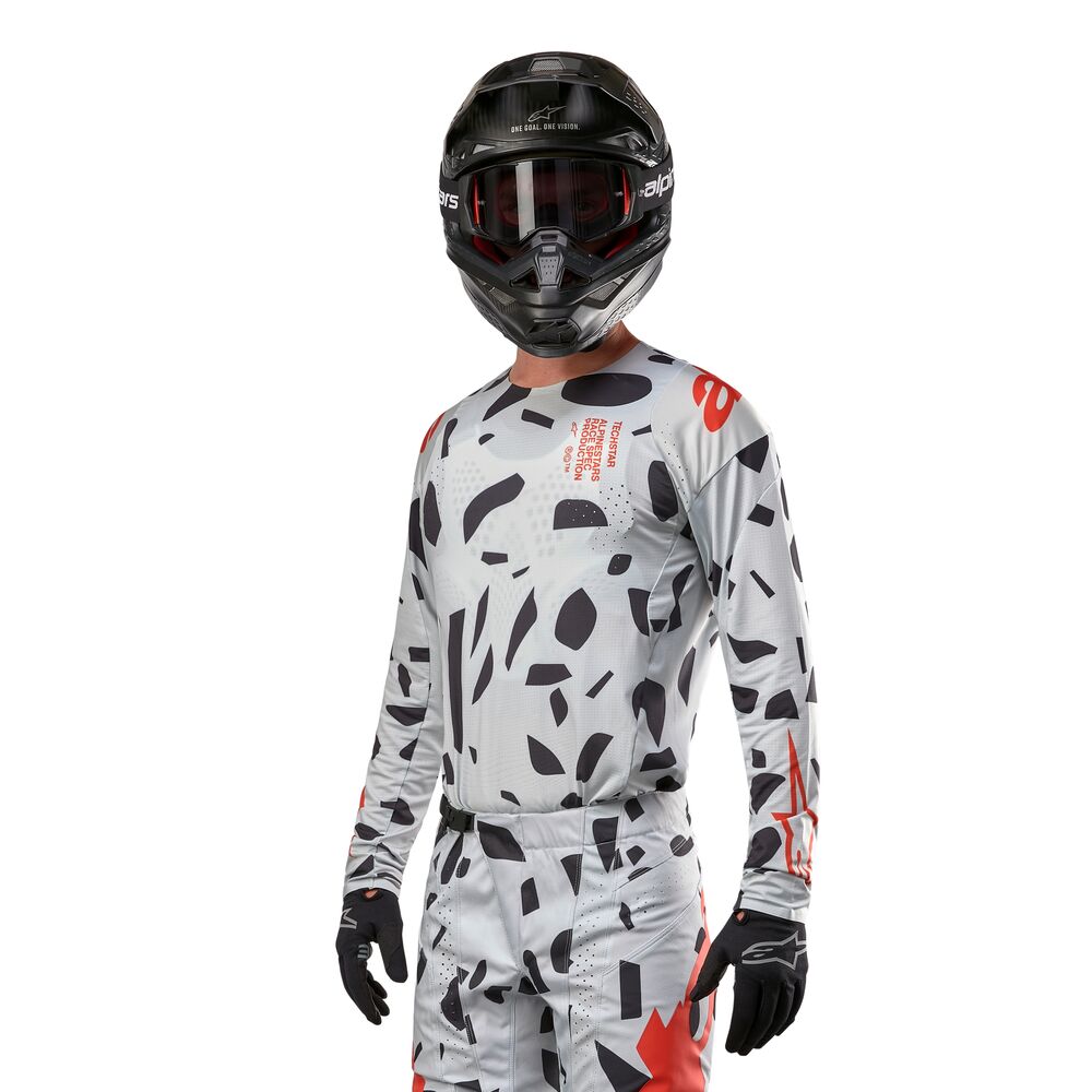 ALPINESTARS TECHSTAR RANTERA HAZE GRAY CAMO JERSEY