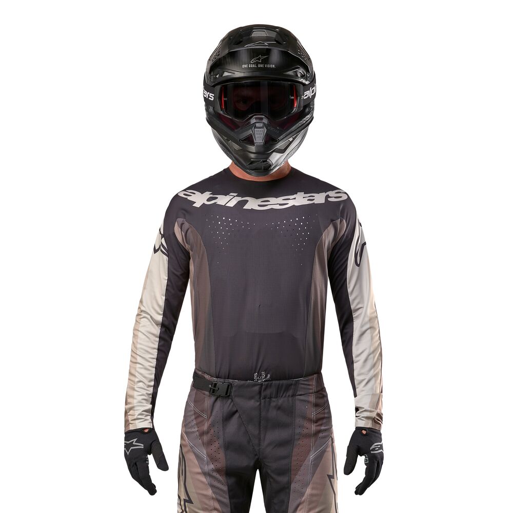 ALPINESTARS TECHSTAR PNEUMA DARK SAND IRON DUST GRAY JERSEY