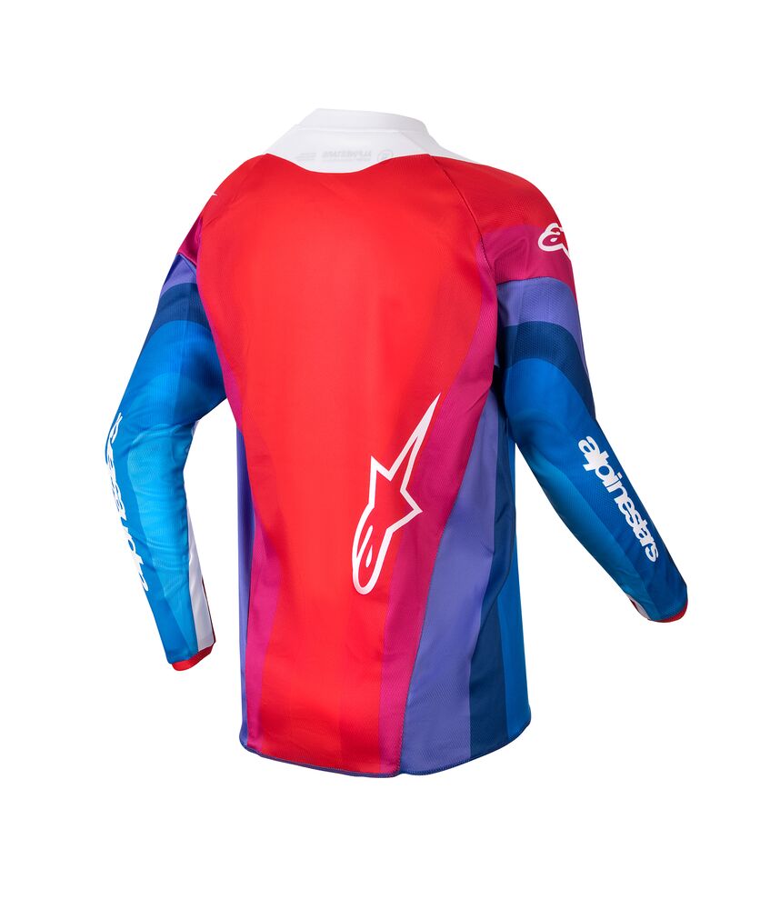 ALPINESTARS YOUTH RACER PNEUMA BLU MARS RED WHITE JERSEY