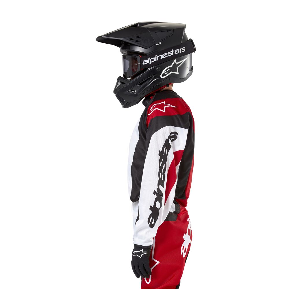 ALPINESTARS YOUTH RACER OCURI MARS RED WHITE BLACK JERSEY