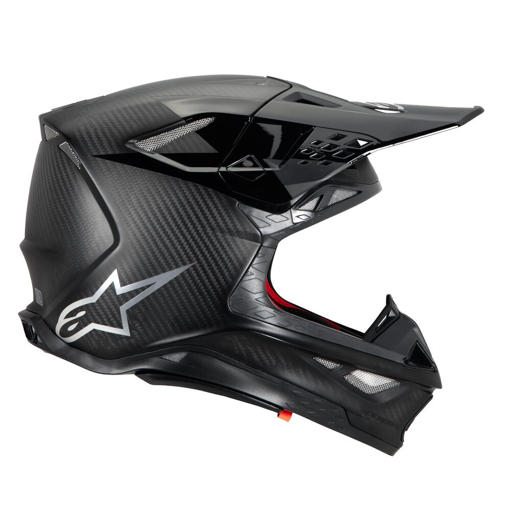 ALPINESTARS SUPERTECH S-M10 FAME BLACK CARBON M&G HELMET