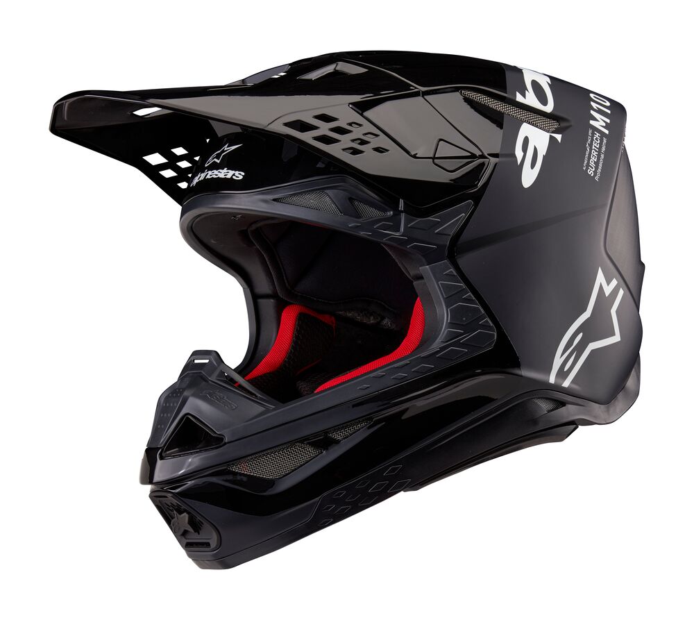 ALPINESTARS SUPERTECH S-M10 FLOOD BLACK DARK GRAY M&G HELMET